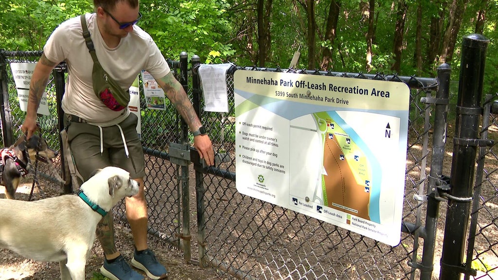 Dogs must be on on leash at Minneapolis' Minnehaha Regional Park starting in December — Blaine Government news